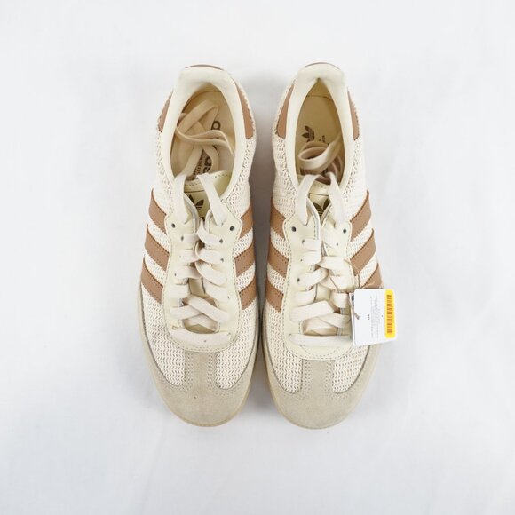 Adidas Samba OG Sneakers In Cream White/Cardboard/Sand (JI3185) - Men's Size 8 - Picture 2 of 12